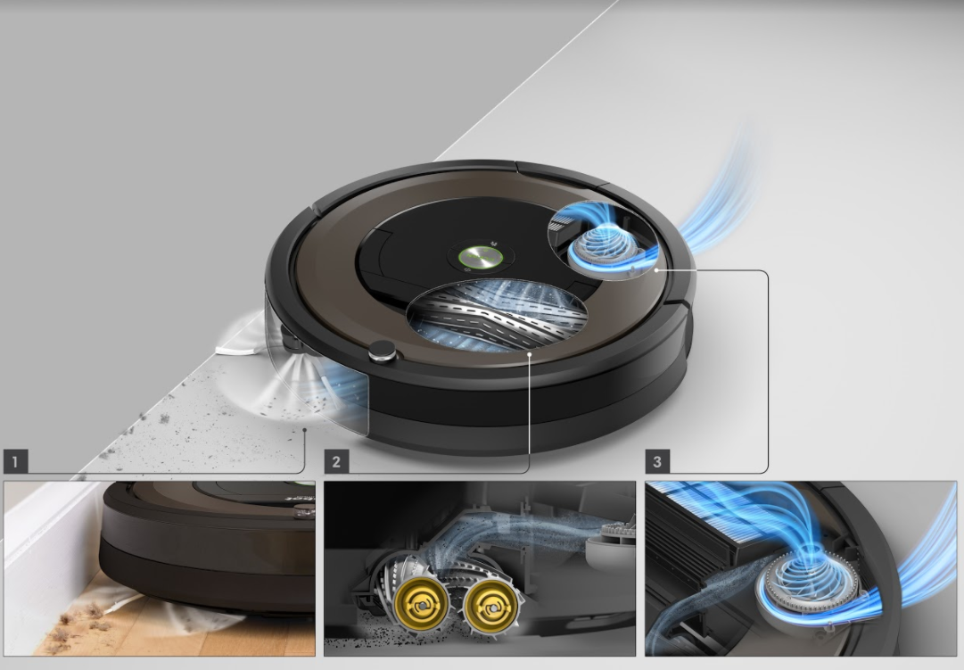 Roomba 3 способа очистки